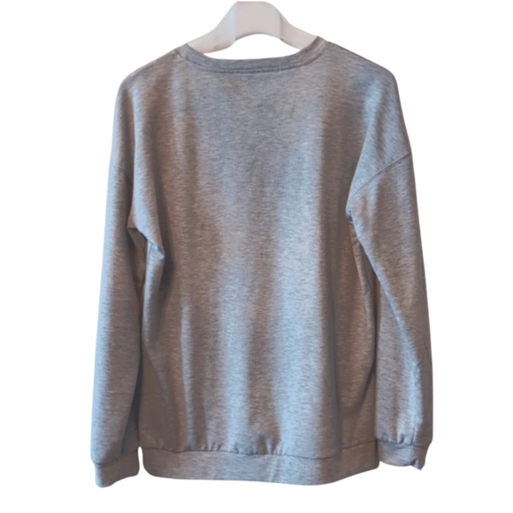 Hallmark Christmas Movie Watching Long Sleeve Shirt Size M Soft Cozy EUC - Picture 6 of 6